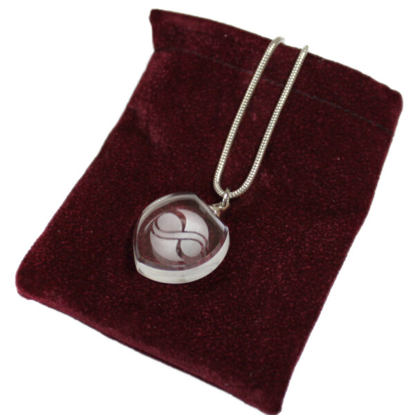 Glasanhänger "Herz"